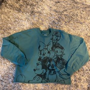Disney adult crop sweatshirt